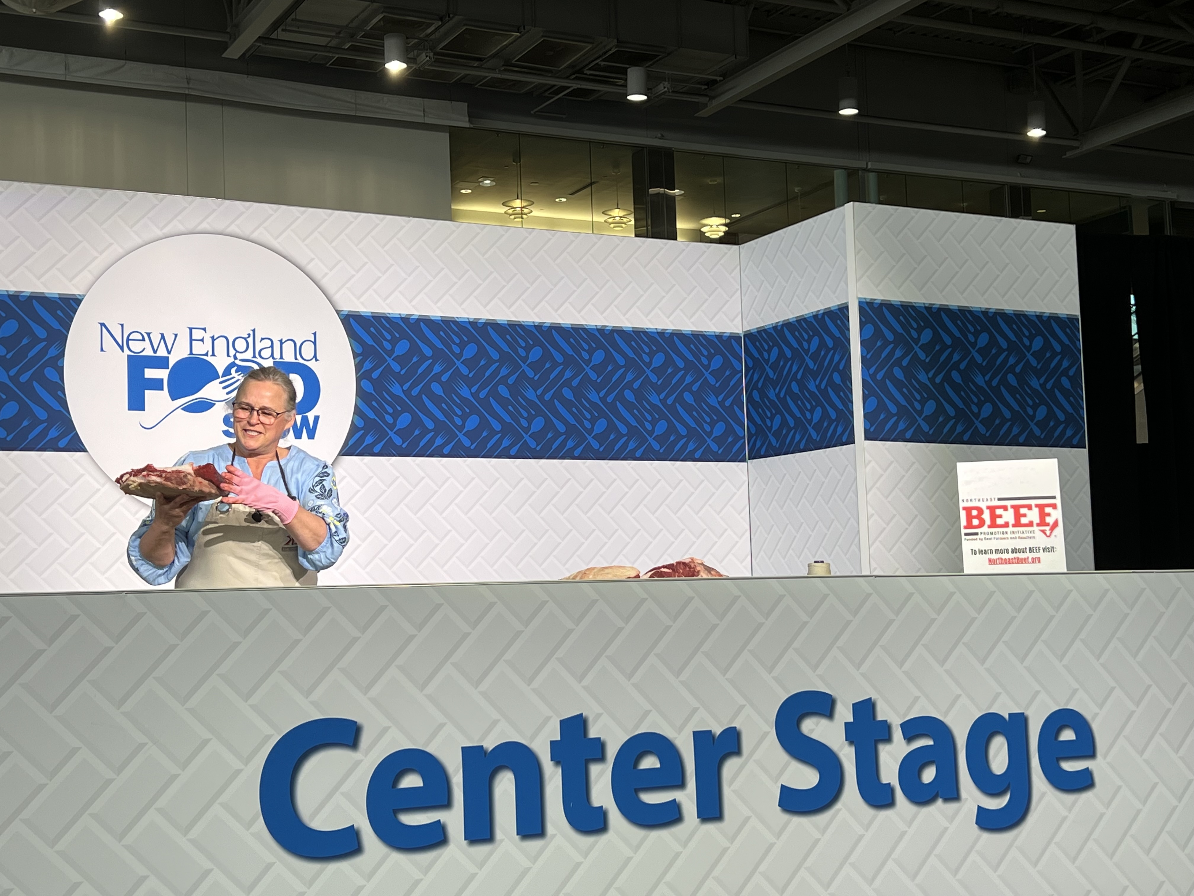 Beef took Center Stage during the 2023 New England Food Show